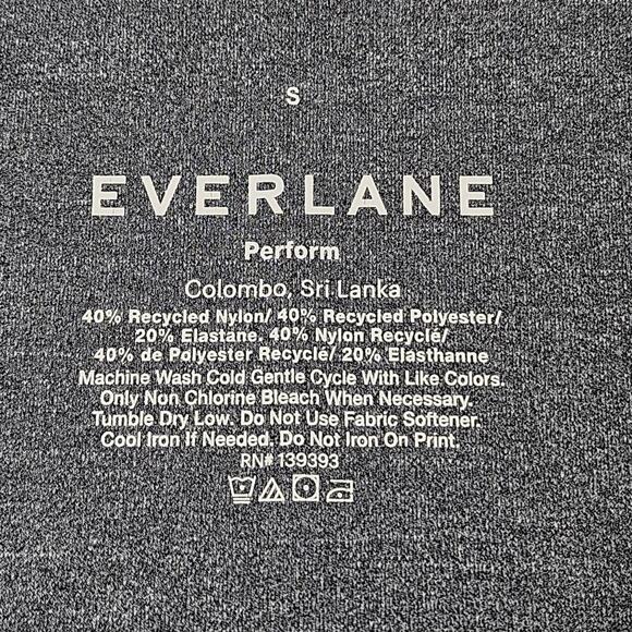 EVERLANE PREMIUM PERFORMANCE BIKE SHORTS, GRAY, WOMEN'S SIZE SMALL - Picture 5 of 7